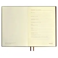 Ежедневник Merida, датированный, коричневый