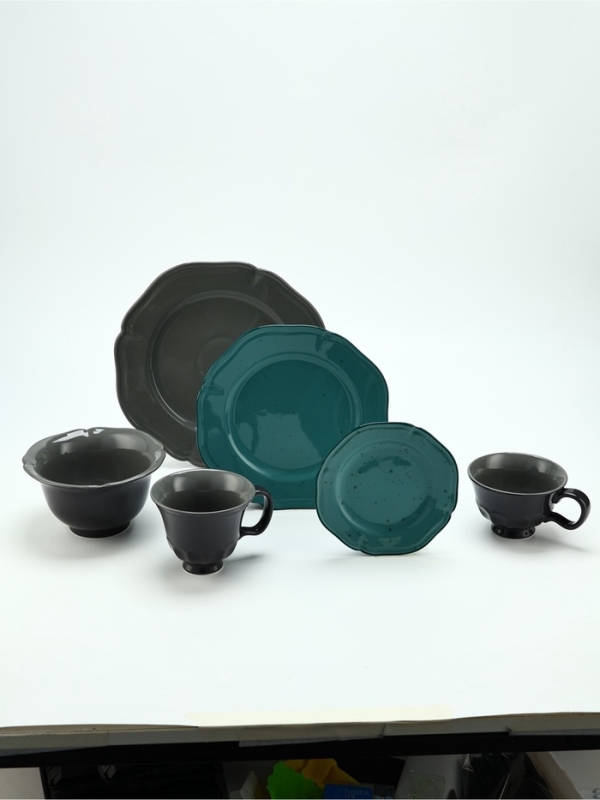 Тарелка глубокая керамическая Dolce Ceramo. &laquo;Азур&raquo;, 16 х 9 см