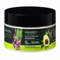 Кето-крем натуральный Biodepo питательный с маслом авокадо, 100 мл