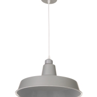 Светильник Ronald 1х40Вт Е27 пр-1м пыльно-серый 36х36х15см