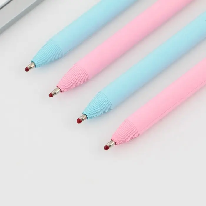 Ручка-эко, шариковая, синяя паста, 1.0 мм, МИКС