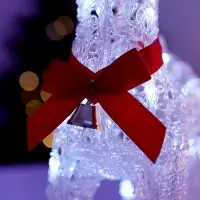 Светильник фигура светодиодная &laquo;Олень&raquo;, 40 см, 50 LED, 220V, БЕЛЫЙ