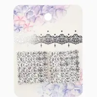 Серьги со стразами "Квадрат" 20*20мм, цвет белый в серебре