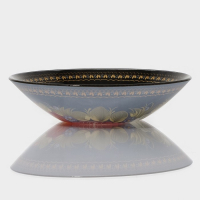 Салатник стеклянный Доляна &laquo;Народные мотивы&raquo;, 920 мл, 22&times;5 см