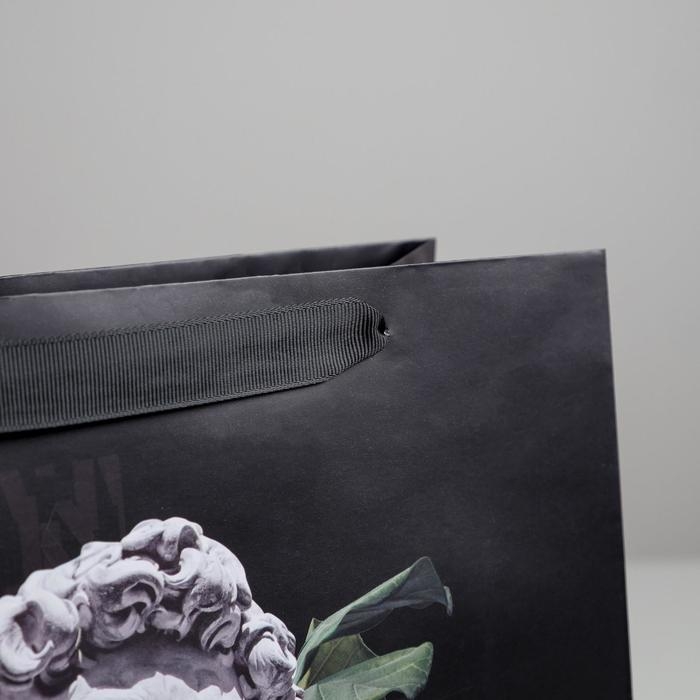 Пакет подарочный ламинированный квадратный, упаковка, &laquo;Antique&raquo;, 30 х 30 х 12 см