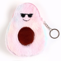 Мягкий кошелёк &laquo;Авокадо&raquo; на брелоке, 14 см, виды МИКС