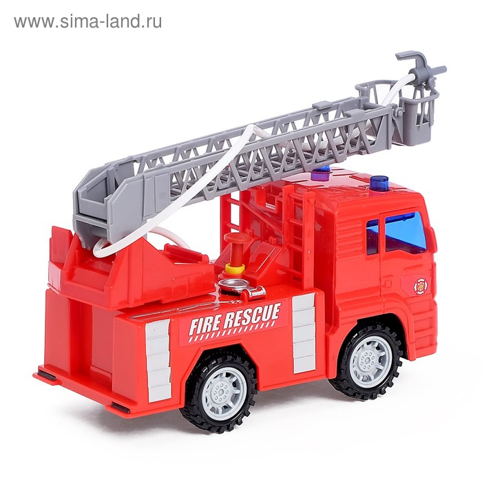 Машина инерционная &laquo;Пожарная&raquo;, стреляет водой, 1:20