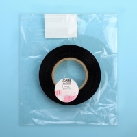 Размерник сатиновый, &laquo;S&raquo;, 1000 шт, 12 мм, 30 м, цвет чёрный