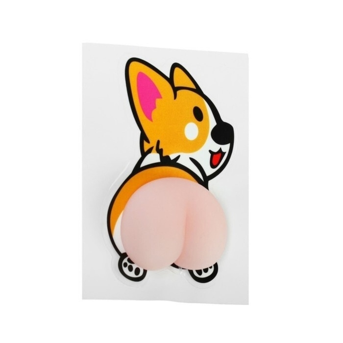 Аксессуар для авто "Корги", силиконовая, 7.5&times;5.6 см