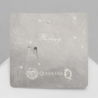 Брошь &laquo;Колокольчики&raquo;, цвет белый в серебре