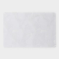 Салфетки сервировочные на стол &laquo;Мираж&raquo;, 4 шт, 30&times;45 см, цвет белый