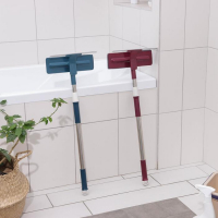 Щётка для окон Доляна, стальная телескопическая ручка 73(114) см, насадка из микрофибры 27&times;8 см, цвет МИКС