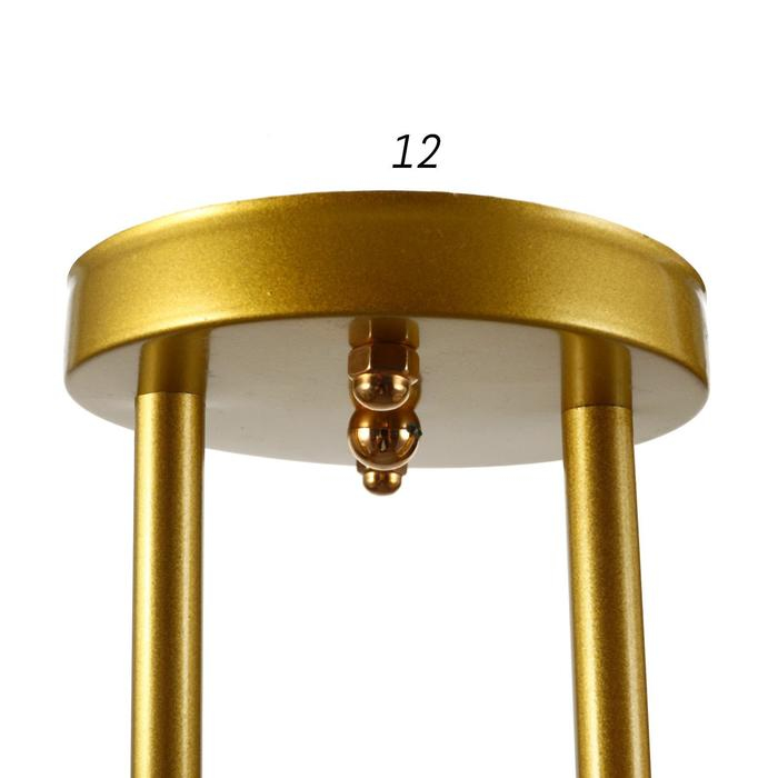 Люстра 1082/2GD 40Вт Е27 золото 46х15х24 см