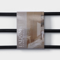 Плечики - вешалка для брюк и юбок LaDо́m Bois, 38,5&times;1,2&times;34 см, деревянная сорт А, многоуровневая, широкие плечики