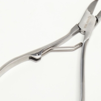 Кусачки педикюрные &laquo;Premium&raquo;, 12,5 см, длина лезвия - 20 мм, цвет серебристый