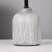 Лампа настольная "Никс" 1х40Вт Е27 серый 20х20х30см МОДЕЛЬ: