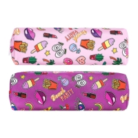 Пенал школьный &laquo;Стикеры&raquo;, на молнии, МИКС