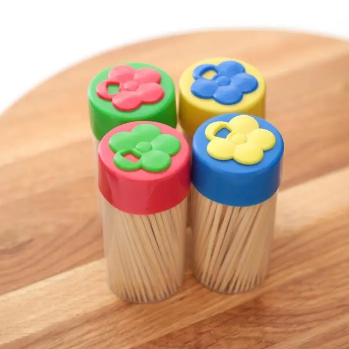 Зубочистки &laquo;Цветок&raquo;, 150 шт., МИКС