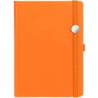 Ежедневник Favor Metal, недатированный, оранжевый