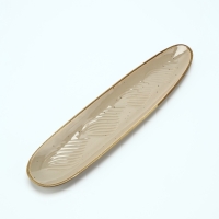 Блюдо керамическое Dolce Ceramo. &laquo;Песчаный берег&raquo;, 34 х 8 см