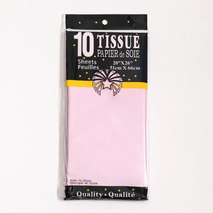 Бумага упаковочная тишью, &laquo;Жемчужная&raquo;, сиреневая, 50&times;70 см