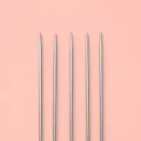 Спицы для вязания, чулочные, d=2 мм, 24 см, 5 шт.