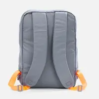 Рюкзак B2, серый с оранжевыми стропами