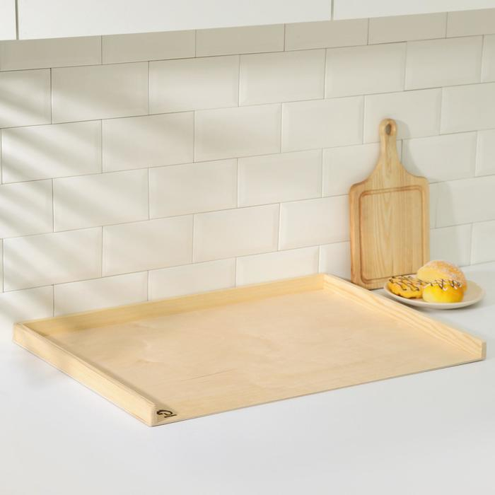 Доска для пельменей и пирогов с бортиком Доляна &laquo;Хозяюшка&raquo;, 70&times;50&times;0,4 см