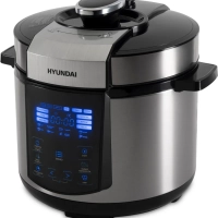 Мультиварка-скороварка HYMC-1618 серебристый-черный