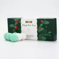 Бомбочки для ванны Happy New Year, аромат рождественская ель, набор 12 шт х 20 г, URAL LAB
