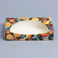 Коробка складная &laquo;Мандарины&raquo;, 20 x 10 x 5 см