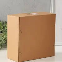 Сувенир керамика "Две птички на яблоке" белый с золотом 7х22х22,5 см