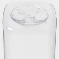 Бутылка ПЭТ 300 мл, горло 0,38 см, квадратная, цвет прозрачный