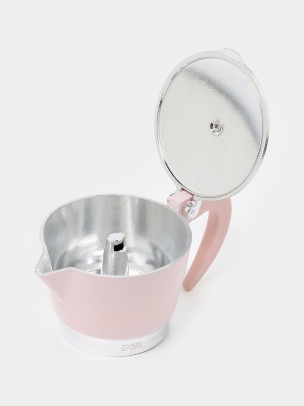 Кофеварка гейзерная "Облако" на 3 чашки, цвет розовый