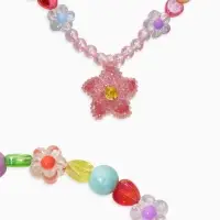 Комплект детский &laquo;Выбражулька&raquo; 3 предмета, клипсы, бусы, ободок, крлики, цветной