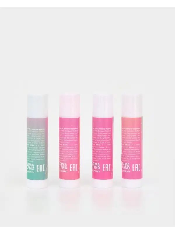 Подарочный набор новогодний Winter Fantasy, 4 бальзама и скраб для губ, URAL LAB