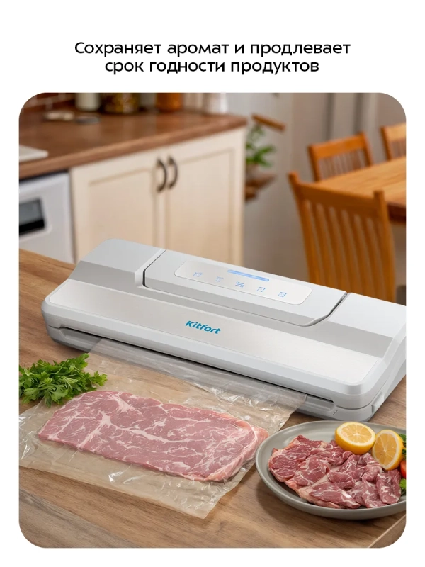 Вакууматор беспроводной для продуктов КТ-1559 - 70Вт