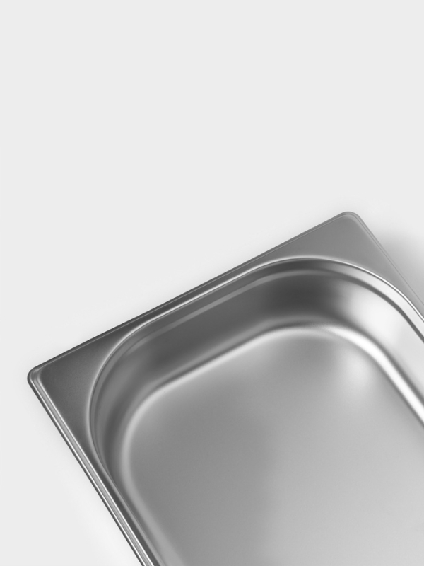 Гастроемкость 1/2x65 мм, 325x265x65 мм, толщина 0,8 мм