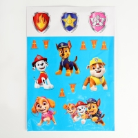 Планшет для рисования песком &laquo;Щенячий патруль&raquo;, 27 х 39 см, песок 1 кг, наклейки, набор для творчества