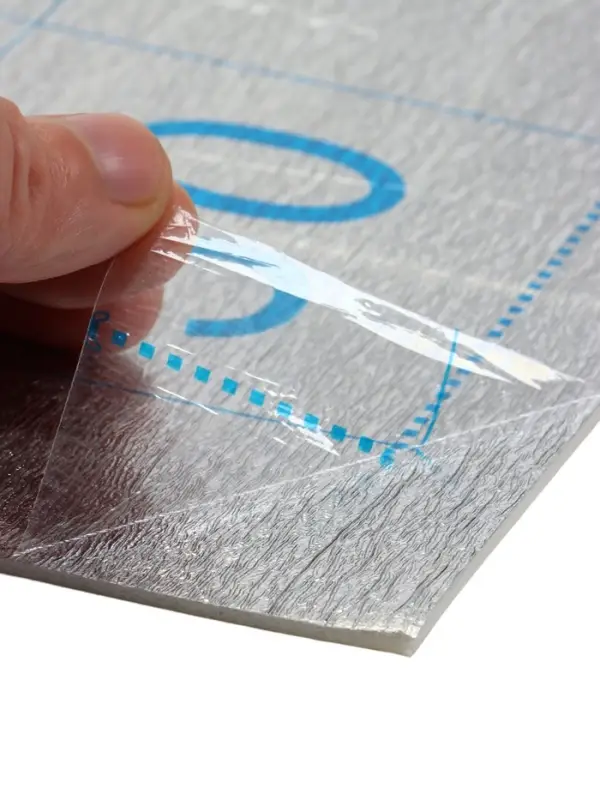 Панель самоклеящаяся 60*30 см, мрамор крема