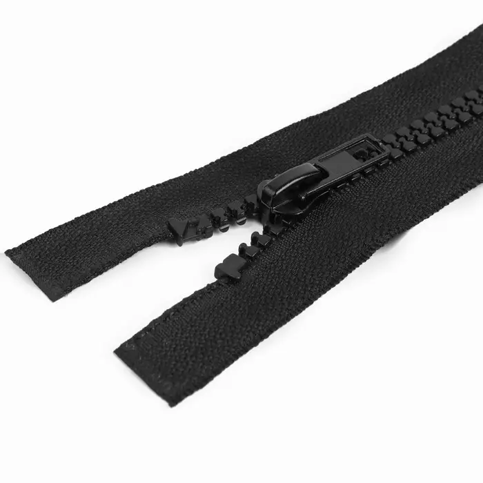 Молния &laquo;Трактор&raquo;, №5, разъёмная, 2 замка, замки автомат, 100 см, чёрная