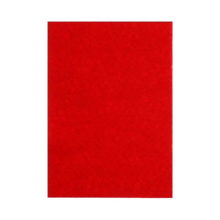 Фетр цветной набор, толщина-1 мм, формат А4, мягкий, 10 листов, 10 цветов, яркие цвета