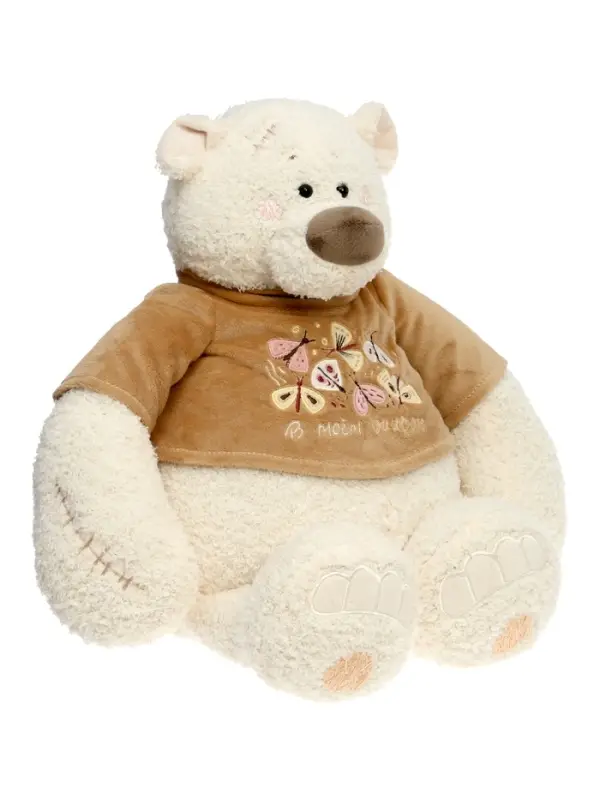 Мягкая игрушка "Медведь Тато в кофейной майке", 37 см ММТато/38/кф