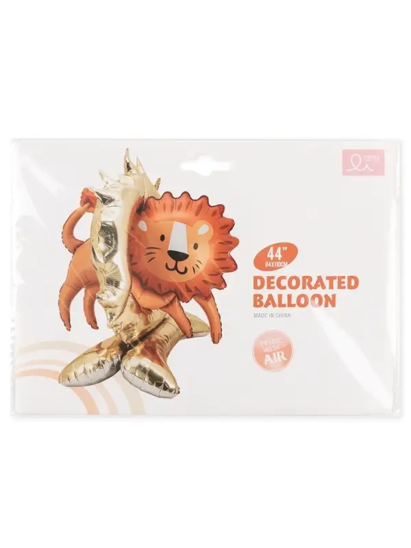Воздушный шар фольгированный 3D 44" &laquo;Цирк. Лев&raquo;, только под воздух