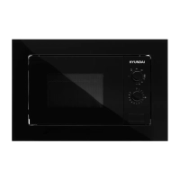 Микроволновая Печь HBW 2030 BG 20л 1250Вт черный