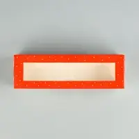 Коробка для макарун &laquo;Тепла и уюта&raquo; 18 х 5.5 х 5.5 см