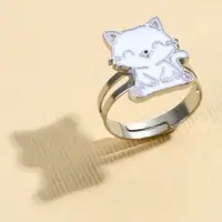 Кольцо детское &laquo;Котик&raquo;, 1.5&times;1&times;2 см, 20 штук