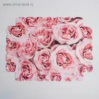 Коробка для печенья, кондитерская упаковка с пластиковой крышкой, My best wishes, 22 х 15 х 3 см