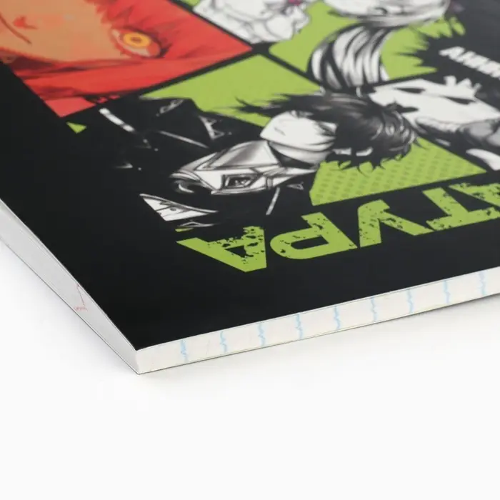 Тетрадь в линейку, предметная, 48 л.,на скрепке, А5 &laquo;Аниме Комикс. Литература&raquo;