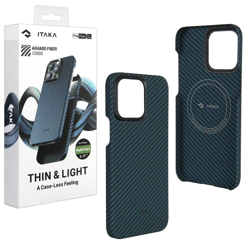 Чехол iPh 14 Pro ITAKA MagEZ Blue